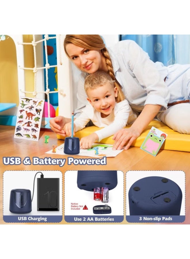 اسرلي وايت مبراة أقلام كهربائية للأطفال - Image 5